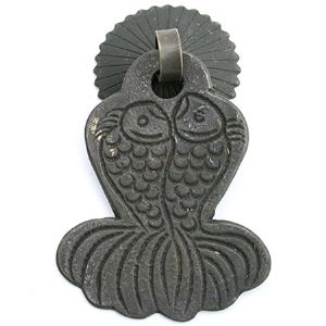 엔틱 고가구 물고기 085 (순동) 40X54mm