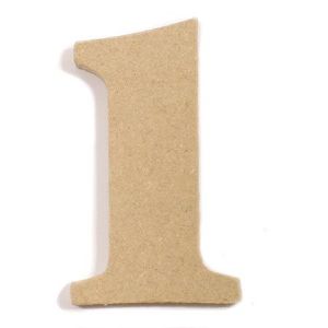 포크아트 MDF(6mm) 알파벳 이니셜(initial) 영문 소문자  i