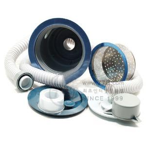 싱크대 하수구 세트 (빅볼신형) 1구 대<font color='#00CC99'>(셋)</font>