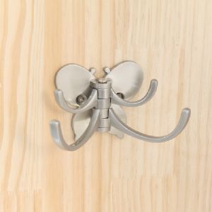 무광 실버 버터플라이 옷걸이(콘크리트)