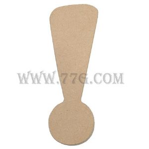 포크아트 (110x110mm) 특수문자 이니셜(initial) 느낌표(미송합판 4.8mm)