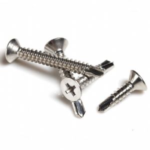 하비스 스텐(SUS410) 철판용 직결피스 (접시머리) #8X16mm 