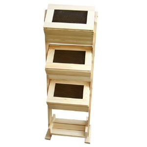 스마트 야채장 도어박스 쉘프(소나무) (345*1100*250)(샌딩)