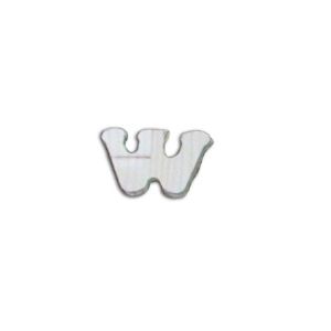 미송 이니셜(5mm) 큐티체 대문자W
