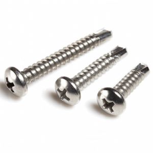 하비스 스텐(SUS410) 철판용 직결피스 (둥근머리) #8X38mm 