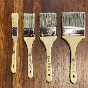 막붓 3인치 75mm(돼지털)