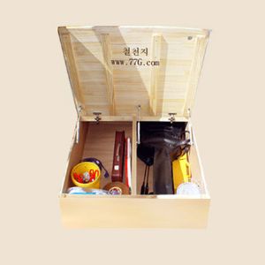 베란다 수납 마루 재료