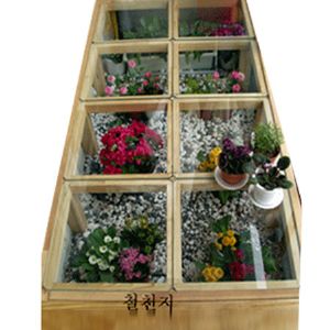 베란다 꽃밭 마루 재료