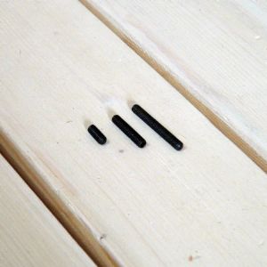 무두볼트 지름 4mmX30mm(열처리) 10개