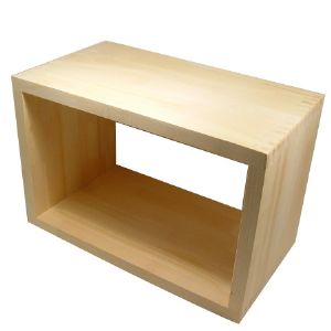 원목 건강 짜임 ㅁ 테이블 24mm (홍송)(470*250*225mm)