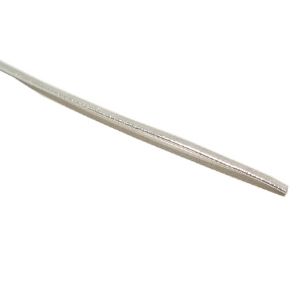 목걸이끈 은색 2mm(이중접기)