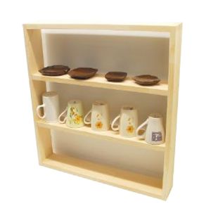 건강 짜임 양념병 수납함 18mm 미송 사용(짜마춤+목심 결합)(DIY 반제품)(삼나무) (370*300*70)