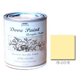 도브 페인트 반광 개나리색 945ml