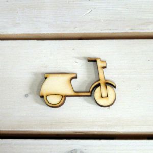 버닝아트 장식물 스쿠터 W 60mm X H 40mm