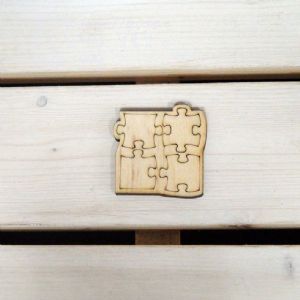 버닝아트 장식물 퍼즐 W50mmXH50mm