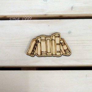 버닝아트 장식물 책1 W70mmXH30mm