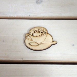 버닝아트 장식물 Tea 6 W55mmXH42mm