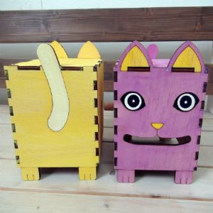 버닝아트 롤티슈 케이스 고양이