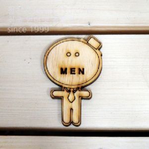 버닝아트 장식물 Boy Card 3 W45XH70mm