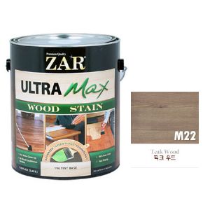 ZAR 울트라 맥스 친환경 우드스테인 250ml M22 티크 우드