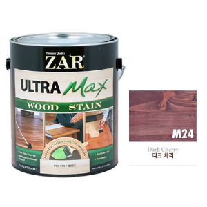 ZAR 울트라 맥스 친환경 우드스테인 500ml M24 다크 체리