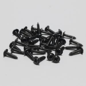 블랙 와샤형 둥근머리 피스 4x16mm (20개)