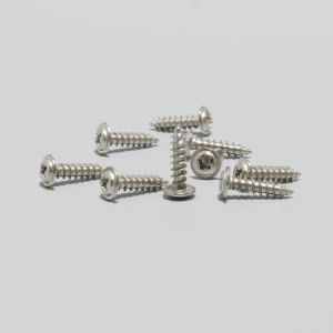 실버 와샤형 둥근머리 피스 4x16mm (20개)
