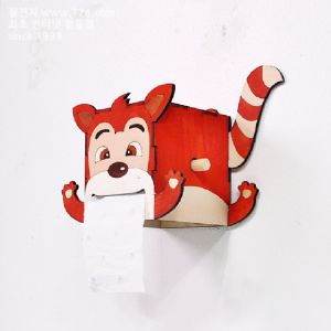 너구리휴지걸이