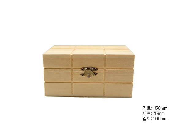 원목 사각 체스 박스 중형 4