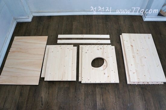 베이직 고양이집 의자(타워형,구멍20cm)