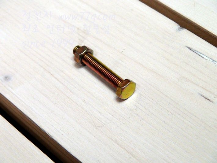 6mmX100mm 볼트너트(육각머리)