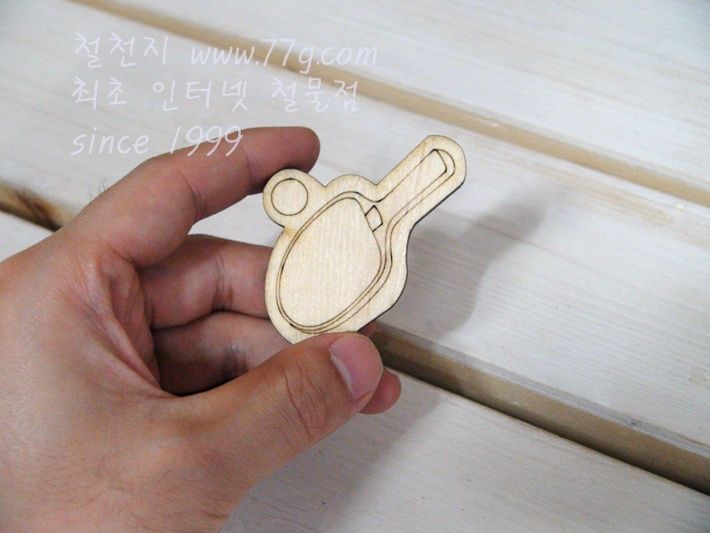 버닝아트 장식물 탁구 W60mmXH40mm