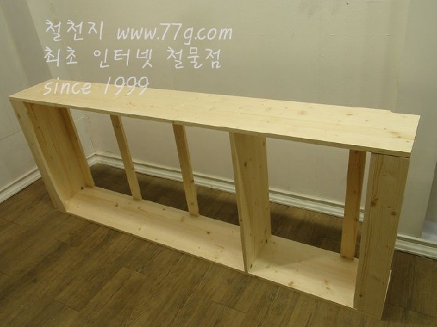 심플베이직 원목 책장(24mm)   5