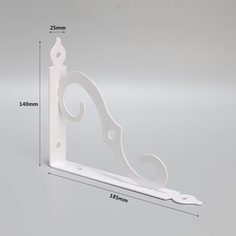 인테리어 까치발 S형 백색 185x140mm 3