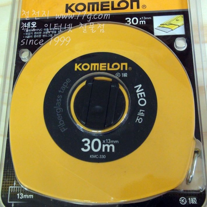 KOMELON 30m 화이버 줄자