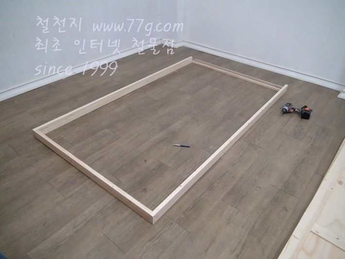 시즈닝 원목 미닫이 덧문짝(문틀폭64mm)