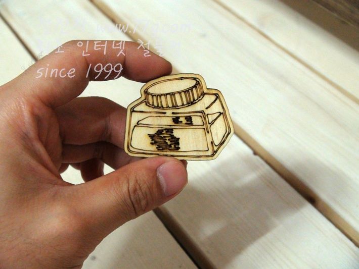 버닝아트 장식물 잉크 W48mmXH38mm