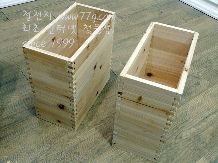 12mm 짜임 공간 박스(삼나무)