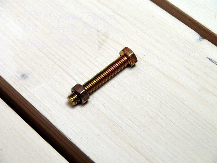 6mmX100mm 볼트너트(육각머리)