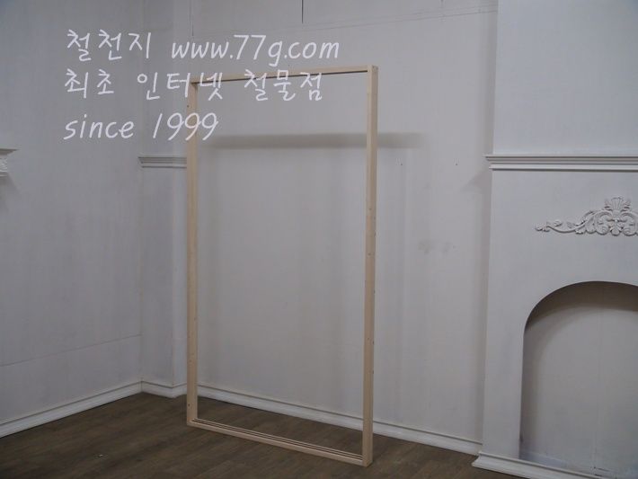 시즈닝 원목 미닫이 덧문짝(문틀폭64mm)