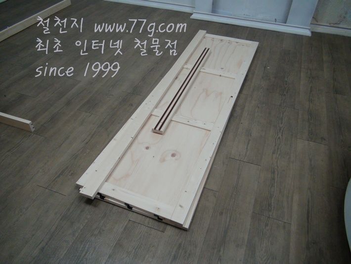 시즈닝 원목 미닫이 덧문짝(문틀폭64mm)