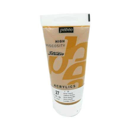뻬베오 고점도 아크릴물감 (27) Yellow Ochre 100ml 1