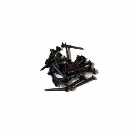 소품용 사각못 흑색 1X19mm 100g(약 250개) 1