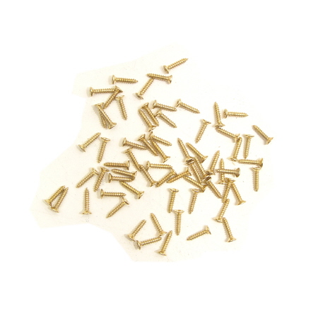 소품용 나무피스 골드 2X10mm 100개 1