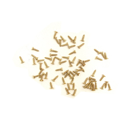 소품용 나무피스 골드 2X8mm 100개 1
