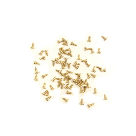 소품용 나무피스 골드 2X6mm 100개 1