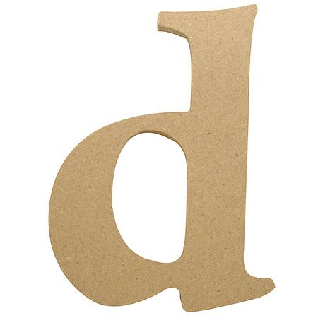 포크아트 (110x110mm) 알파벳 이니셜(initial) 영문 소문자  d 1