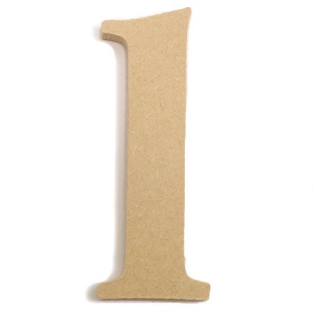 포크아트 (110x110mm) 알파벳 이니셜(initial) 영문 소문자  l 1