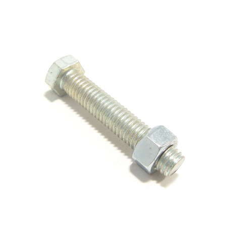 3/8인치X50mm 볼트너트(육각머리) 1