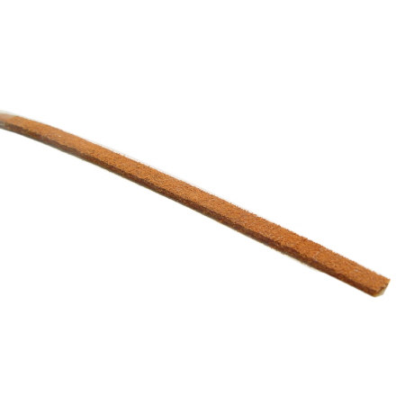 목걸이끈 레쟈가죽끈 3mm (샤무드) 1M당